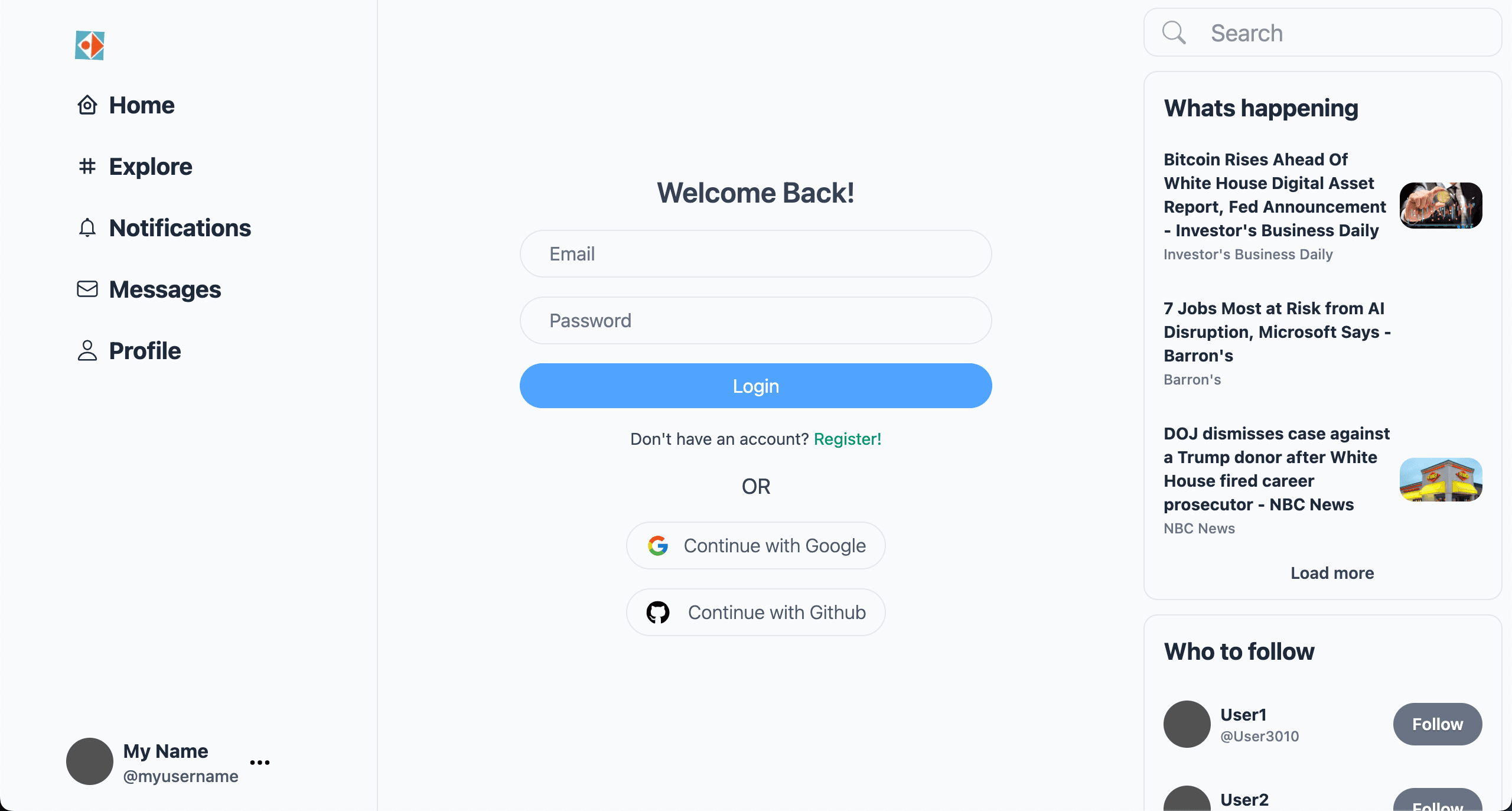 Social Media Application